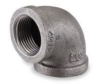 150# Black Malleable 90 Degree Elbows